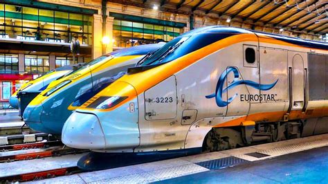 eurostar train london to paris time